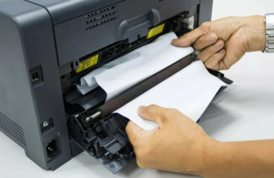Принтер зажевал бумагу